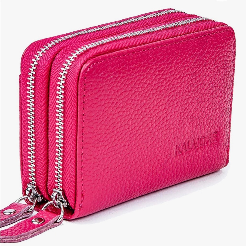Kalmore genuine leather handmade wallet w:rfid blocking